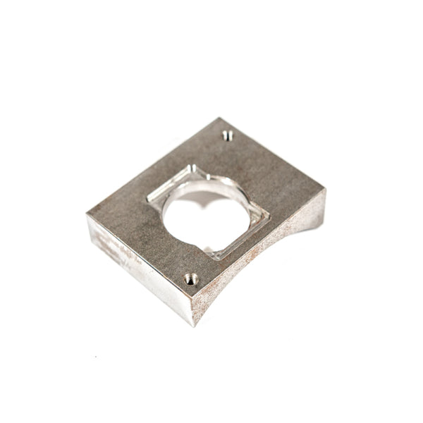 VMP Tonsil Style Steel weld-on MAF Flange mount - Small Bolt Pattern - VMP-MAFS-S by VMP - front view