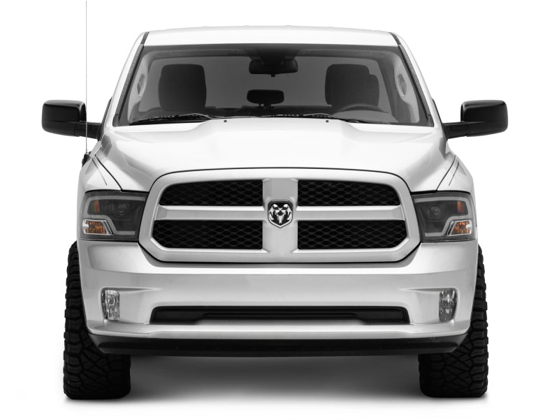 Raxiom 09-18 RAM 1500 LED Halo Projector Headlights- Black Housing (Clear Lens) - R111516