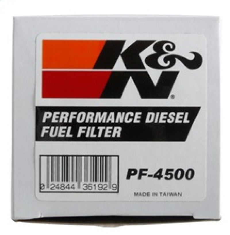 K&amp;N 2014-2015 Dodge Ram 1500 3.0L V6  In-Line 4500 Fuel Filter - PF-4500