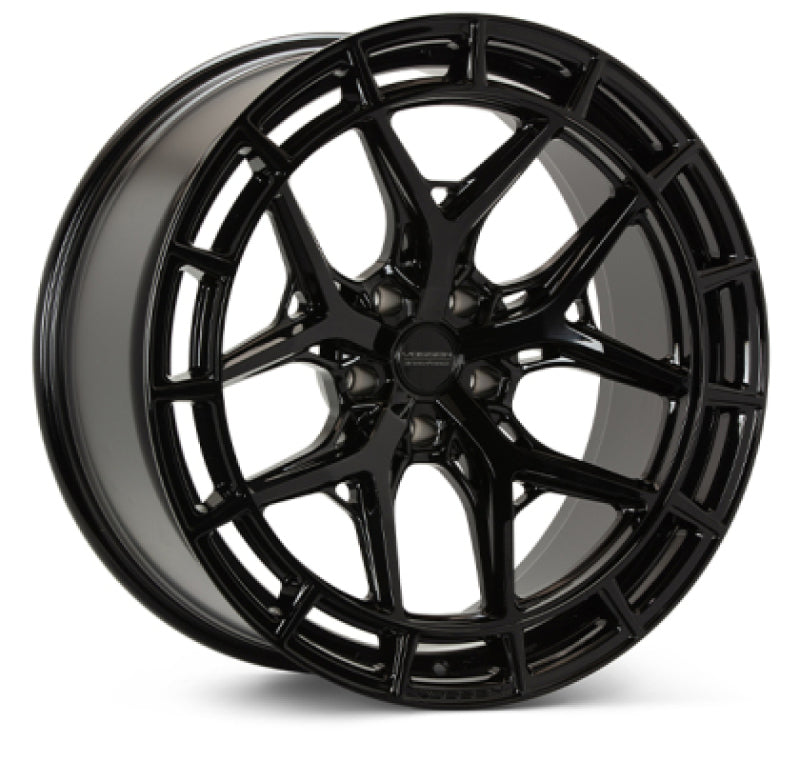 Vossen HFX-1 - 21X10.5 - ET18 - 5X132 - 66.56 - DEEP - GB - GLOSS BLACK - HFX1-1M007