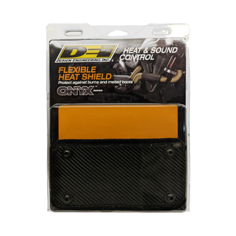 DEI Flex Pipe Shield 4in x 8in - Onyx - 902455