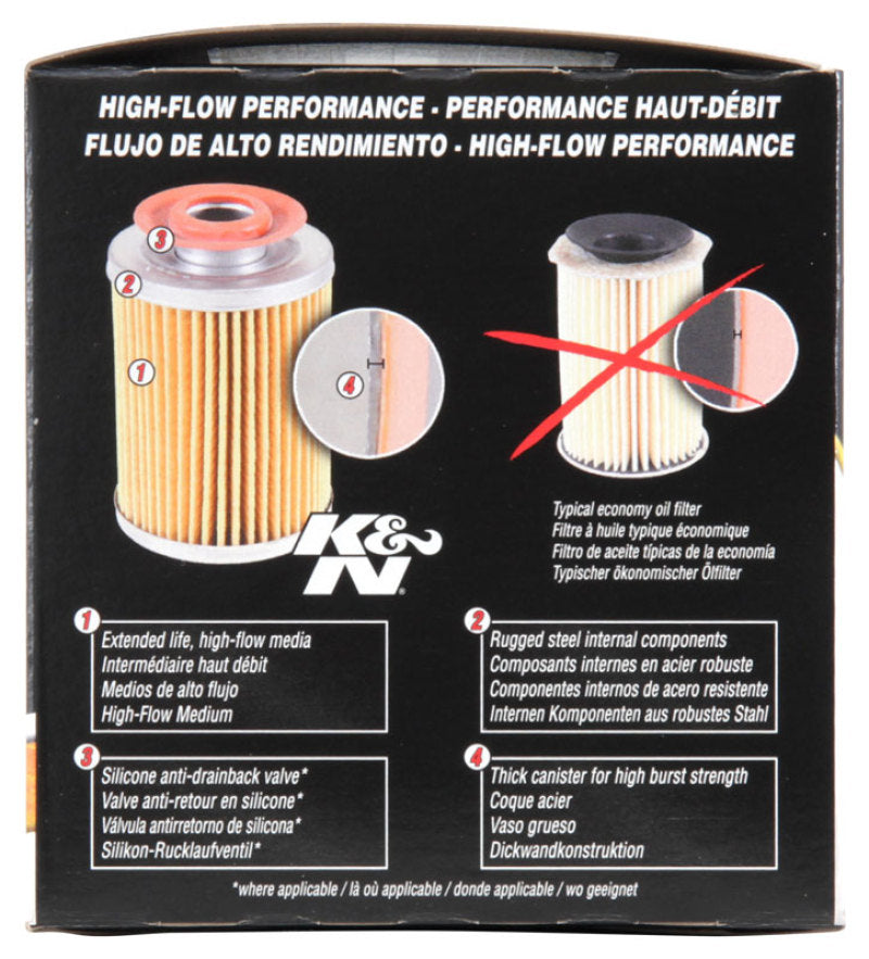 K&amp;N Oil Filter OIL FILTER; AUTOMOTIVE - HP-1011