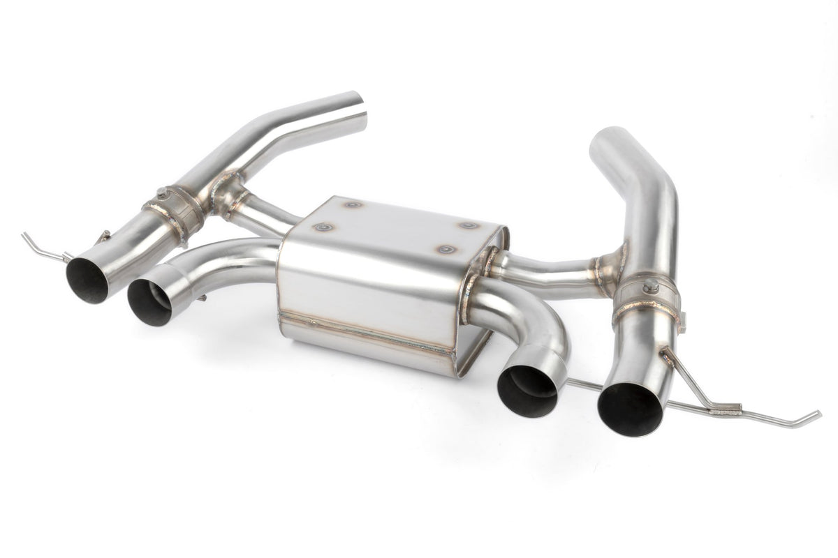 Dinan - Valved Axle-Back Exhaust - 2021-2026 BMW M3/M4 - D660-0093