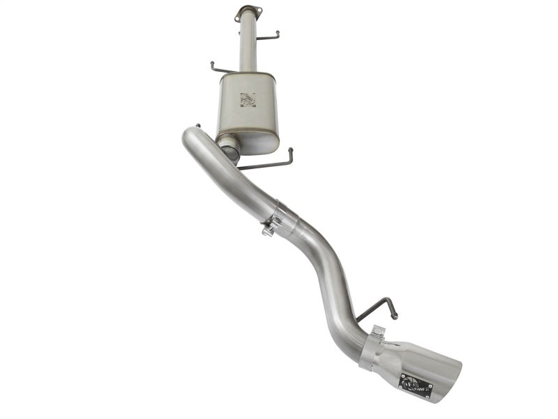 aFe MACH Force Xp 3in SS Cat-Back Single Side Exit Exhaust w/Polished Tips 07-14 Toyota FJ Cruiser - 49-46003-1P