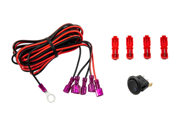 Diode Dynamics Add-on LED Switch Kit - Blue - DD3035 by Diode Dynamics - front view