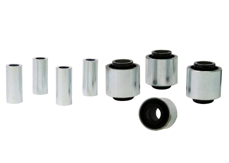 Whiteline Plus 9/89-8/09 Subaru Legacy Rear Control Arm Lower Front Inner &amp; Outer Bushing Kit - W63393