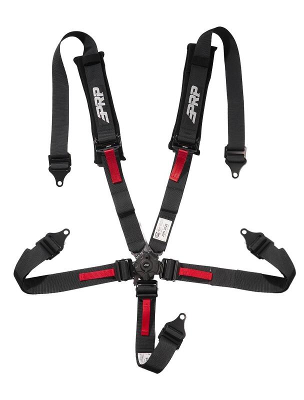 PRP 5.2 Cam-Lock Harness SFI 16.1- Black - SBH5.2CAM
