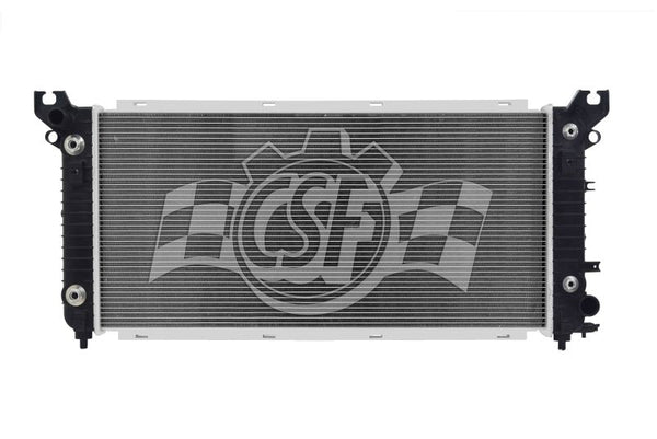 CSF 14-19 GMC Sierra 1500 4.3L OEM Plastic Radiator - 3729 for 2014-2019 GMC Sierra 1500