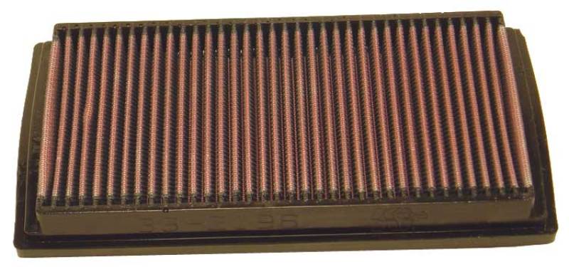 K&N 01 Kia Rio 1.5L Drop In Air Filter - 33-2196 for 2001-2008 Kia Rio - front view