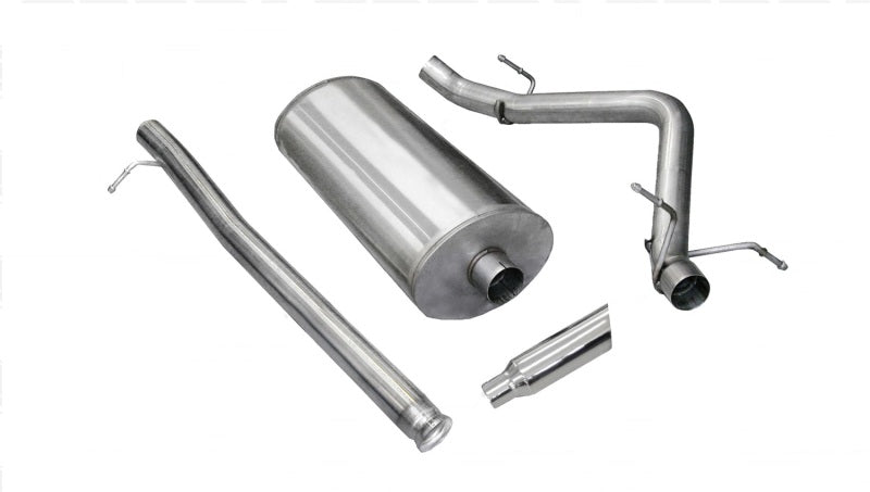 Corsa 2009-2013 Chevrolet Silverado Reg. Cab/Std. Bed 1500 4.8L V8 Polished Sport Cat-Back Exhaust - 24920