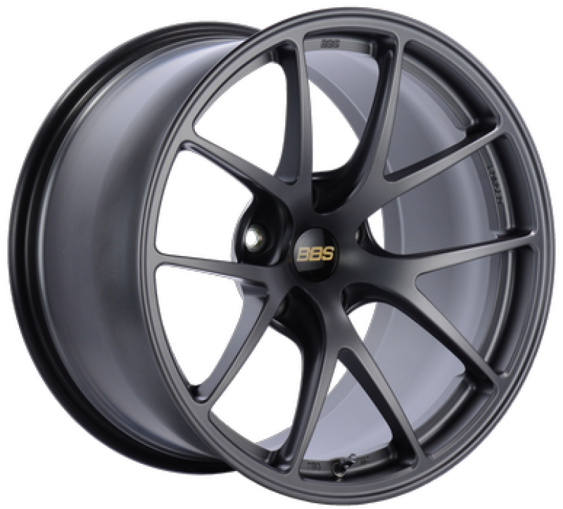 BBS RI-A 19x12 5x130 ET45 CB71.6 Matte Graphite Wheel -82mm PFS/Clip Required - RIA057MGR by BBS