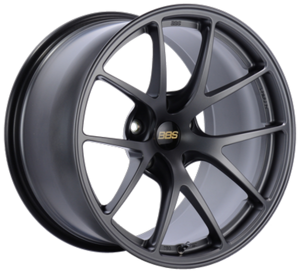 BBS RI-A 19x12 5x130 ET61 CB71.6 Matte Graphite Wheel -82mm PFS/Clip Required - RIA058MGR by BBS