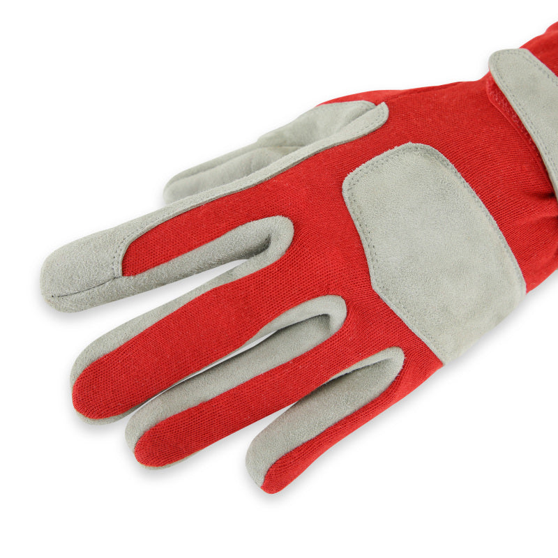 RaceQuip Red 1-Layer SFI-1 Glove - Medium - 351013RQP