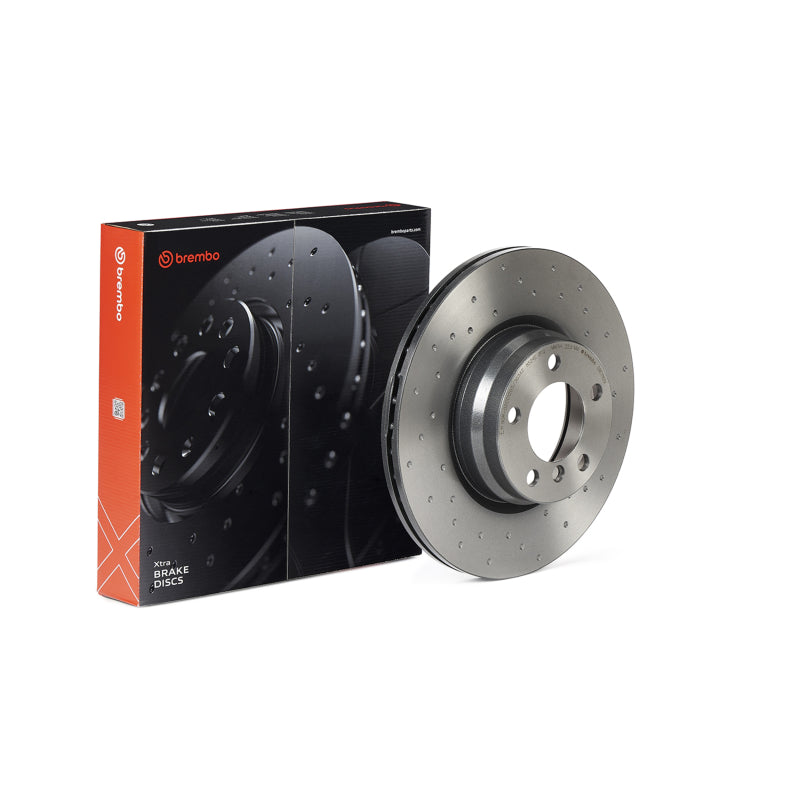 Brembo OE 12-19 BMW 3 Series Front XTRA Rotors - 09.C116.1X