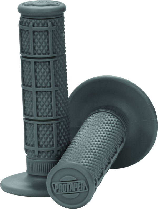 ProTaper 1/3 Waffle Grips - Grey - 024030 - front view