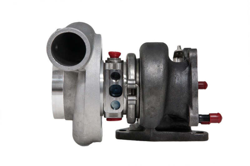 Forced Performance Subaru STI XR Blue 73HTZ Turbo 84mm Black Housing Ext WG w/Oil Line (D/S Only) - 2027006-0502010