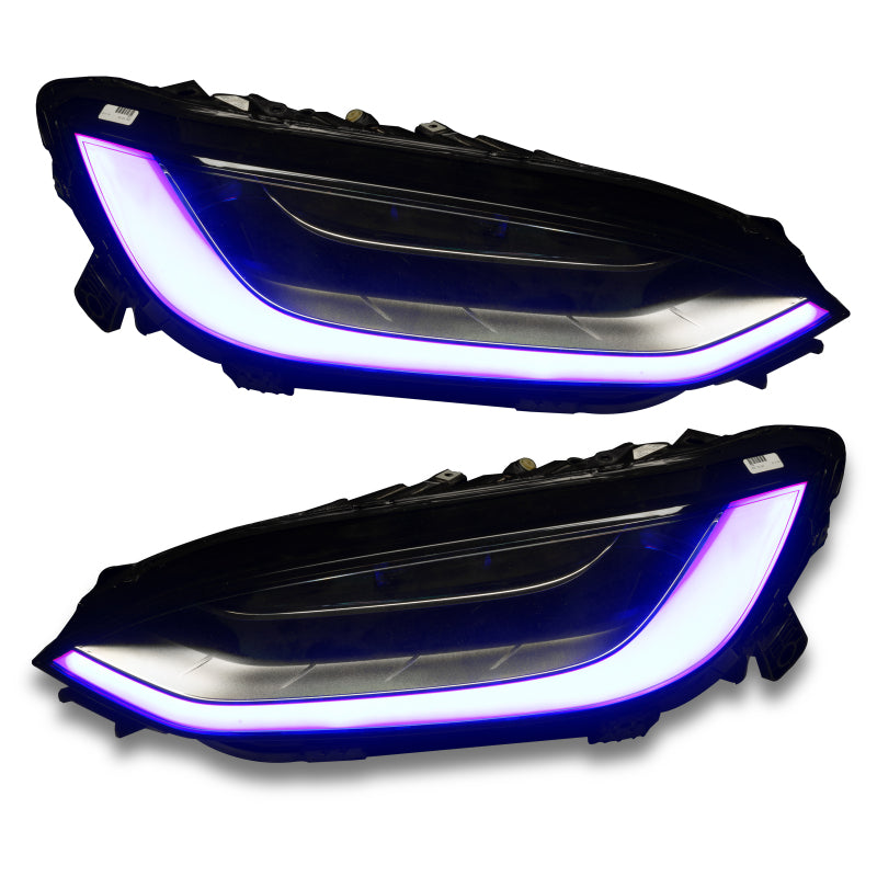 ORACLE Lighting 16-21 Tesla Model X Dynamic ColorSHIFT Headlight & Fog Light DRL  Kit SEE WARRANTY - 1467-332