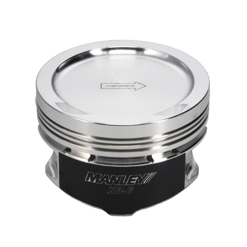 Manley Nissan (SR20DE/DET) 86.5mm +.5mm Oversized Bore 8.5:1 Dish Piston Set with Ring - 638005C-4