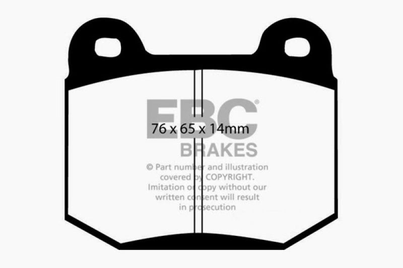 EBC 03-04 Infiniti G35 3.5 (Manual) (Brembo) Greenstuff Rear Brake Pads - DP21537