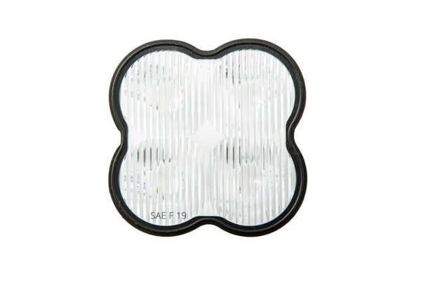 Diode Dynamics SS3 Lens PC Fog Clear - DD6350 by Diode Dynamics - front view