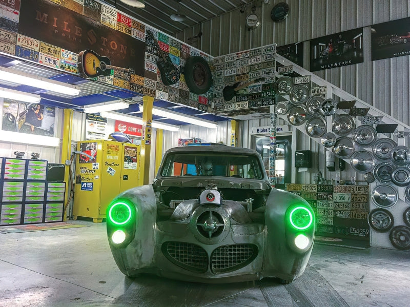 Oracle Pre-Installed Lights 7 IN. Sealed Beam - Red Halo SEE WARRANTY - 6905-003