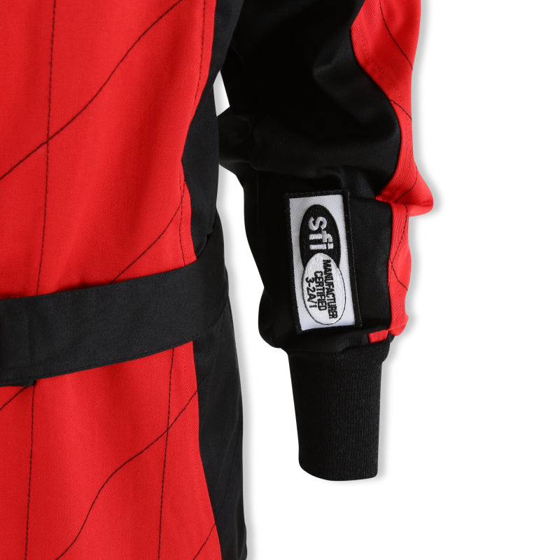 RaceQuip Red Chevron-1 Suit - SFI-1 3XL - 130918RQP