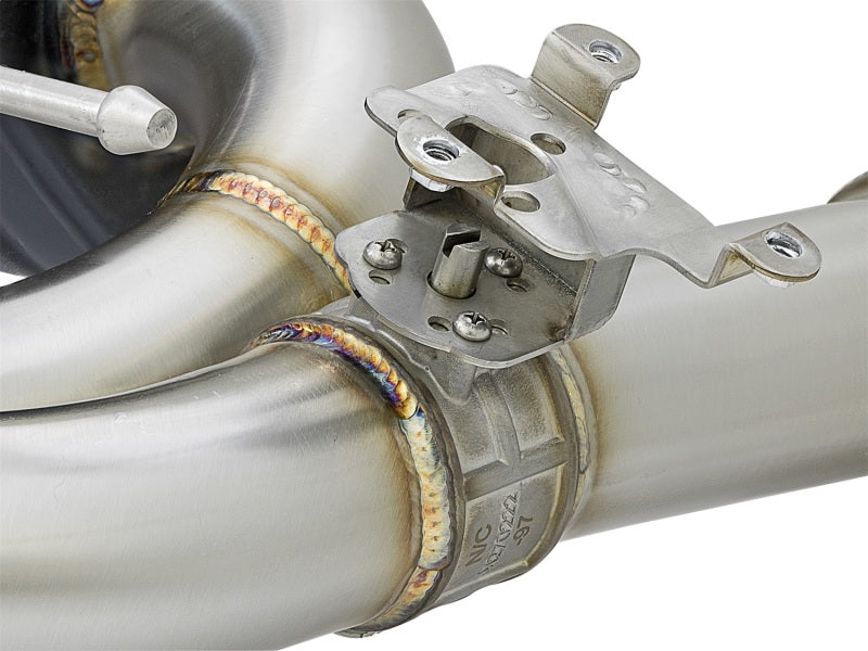 aFe MACH Force-Xp 3in 304 SS Cat-Back Exhaust w/ Black Tips 12-15 BMW 335i (F30) L6 3.0L (t) N55 - 49-36340-B