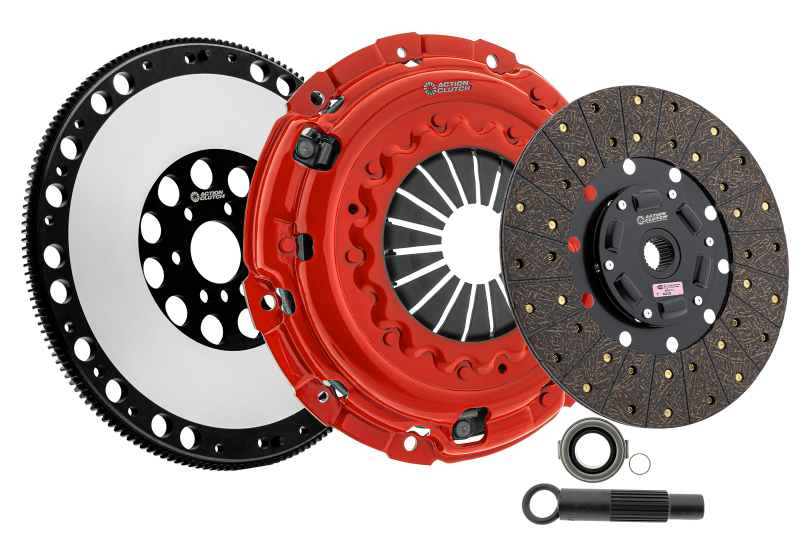 Action Clutch 01-03 BMW 323ci 2.5L (2-Door) RWD Stage 1 Clutch Kit (1OS) w/Lightened Flywheel - ACR-3488