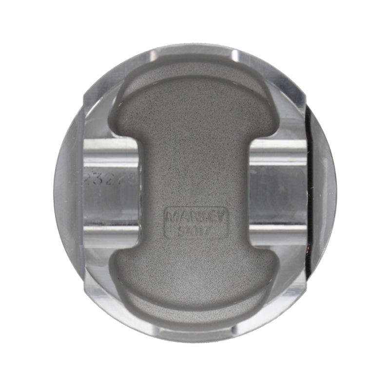 Manley 16+ Nissan VR30DDTT 86mm Bore Grade 2 10:1 CR -3.5cc Dome Flat Top Piston w/ Rings (SINGLE) - 642GR2-1