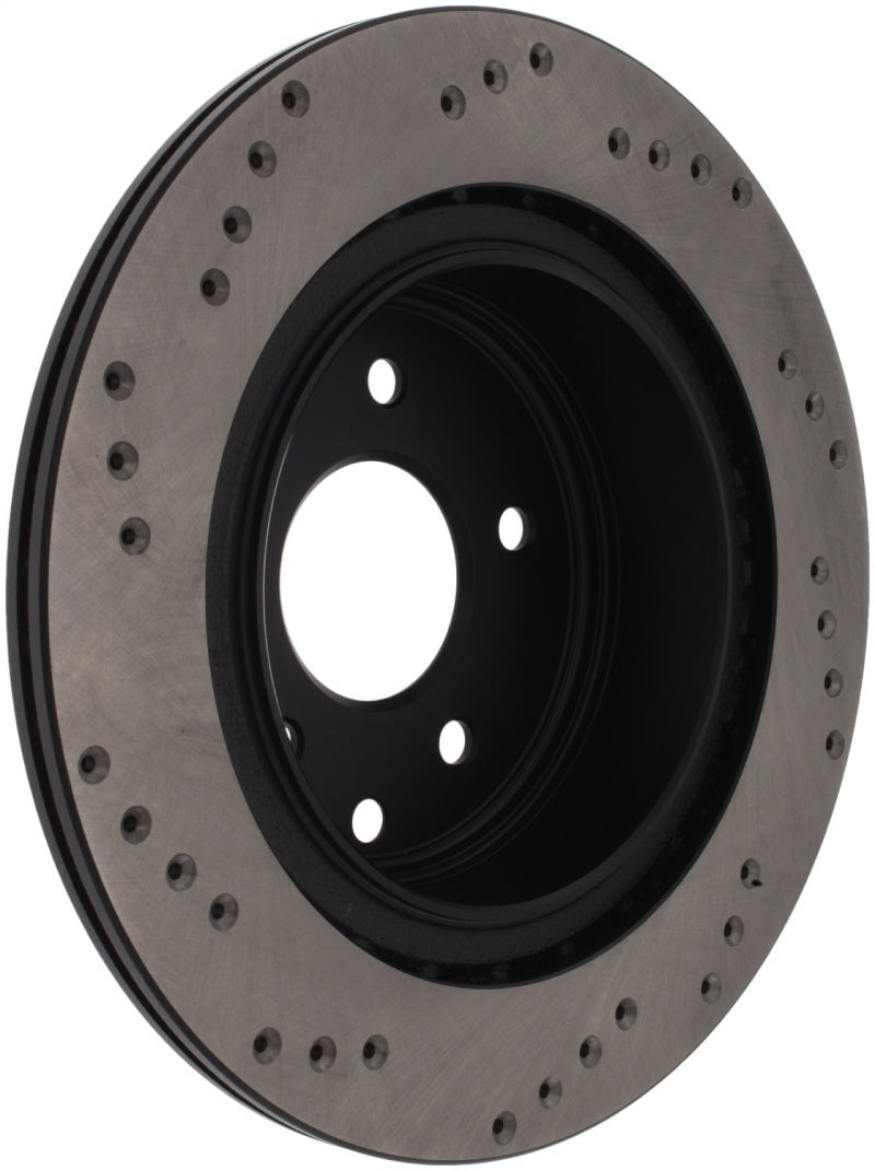 StopTech 08-09 Infiniti EX35 / 05-08 G35 / 09 G37 / 06-09 M35/M45 Drilled Left Rear Rotor - 128.42088L