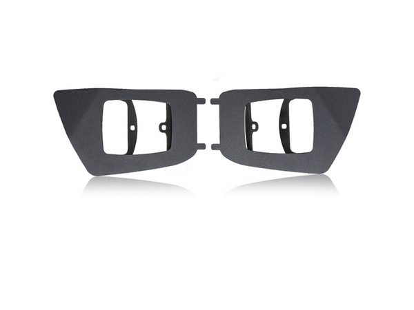 Cali Raised 12-15 Toyota Tacoma Led Fog Light Pod Replacements Brackets Kit - Brackets Only - CR2347 - front view
