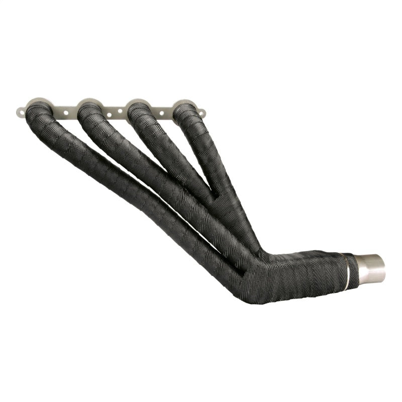 DEI Exhaust Wrap 2in x 25ft - Titanium - Black - 10004