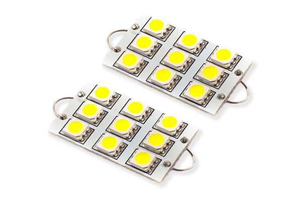 Diode Dynamics 44mm SML9 LED Bulb - Cool - White (Pair) - DD0106P for 2006-2023 Dodge Charger - front view