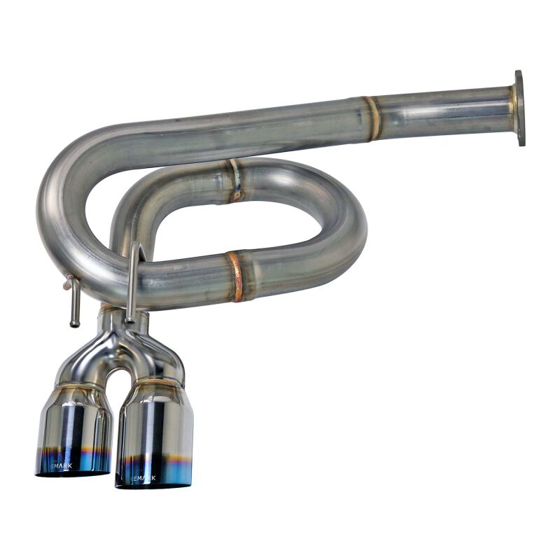 Remark 2022+ Honda Civic Sport Hatchback FL2 (Link Loop) Catback Exhaust Burnt Stainless Steel Tip - RK-C4063H-10T