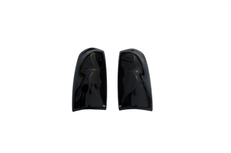 AVS 09-18 Dodge RAM 2500 Tail Shades Tail Light Covers - Smoke - 33460