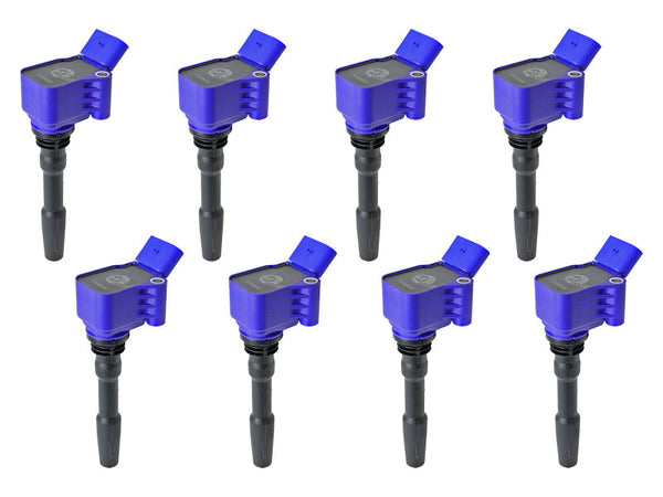 aFe 13-18 Audi S8 / 14-17 Audi RS7 Scorcher High-Performance Ignition Coil (8 Pack) - 77-92005-MD