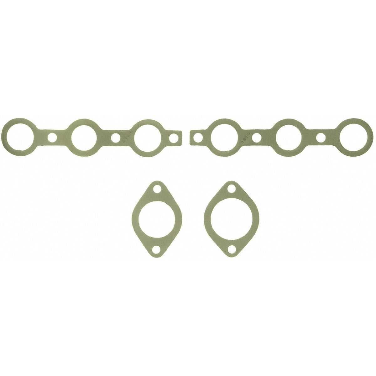 Fel-Pro MS 9168 B Intake and Exhaust Manifolds Combination Gasket - MS9168B - front view