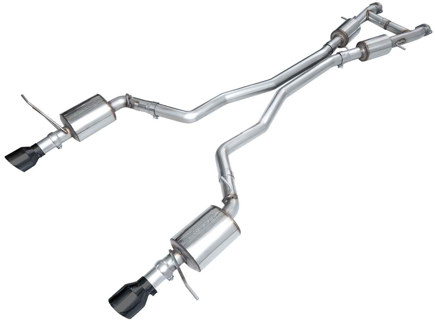 AWE Tuning 11-24 Dodge Durango 5.7L Touring Edition Exhaust w/ Diamond Black Tips - 3015-33575
