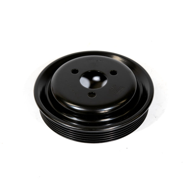 VMP 2014+ Ford Mustang 3-Bolt Water Pump Pulley - VMP-SUP076 for 2014-2026 Ford Mustang - front view