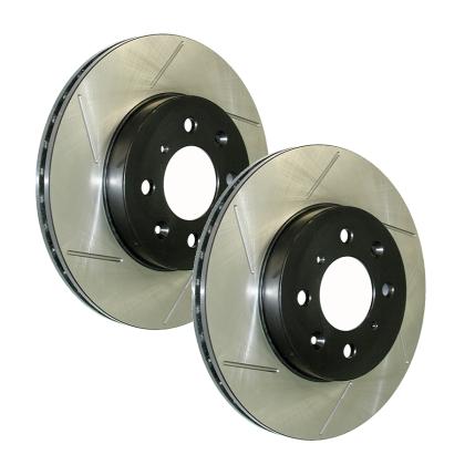 Clearance - StopTech 97-01 Acura Integra Type R / 91-95 Acura Legend / 96-98 Acura RL / 96-98 Acura Sport Slotted Brake Rotor; Front Right - STO126.40026SR