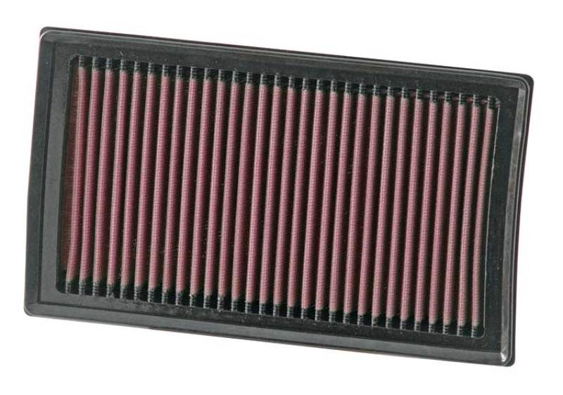 K&N Replacement Panel Air Filter 2005 Renault Clio III 1.4L 9.25in OS L x 5.5in OS W x 1.125in H - 33-2927 by K&N Engineering