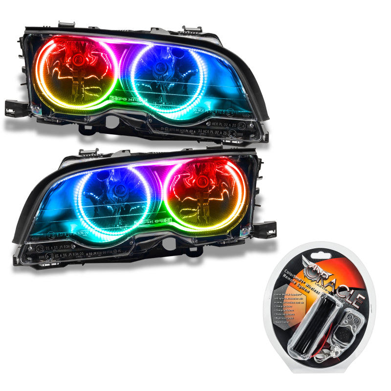 Oracle 99-01 BMW 3 Series Coupe HL - (Halogen) - ColorSHIFT SEE WARRANTY - 8113-330