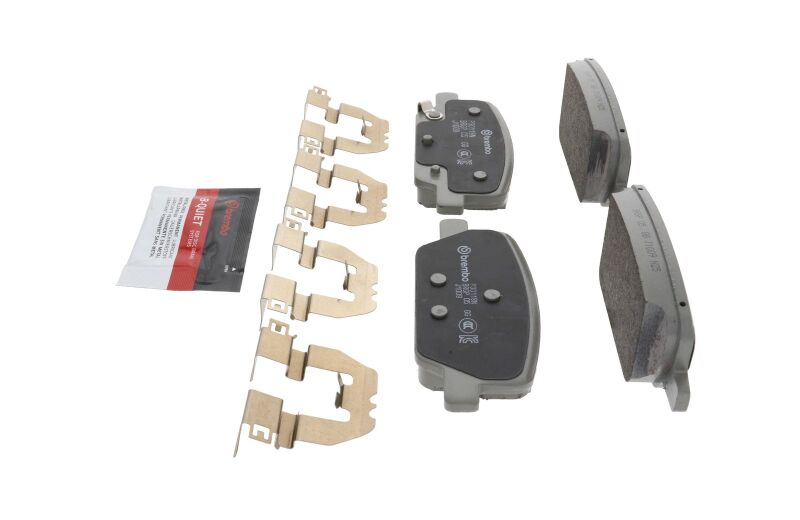 Brembo OE 20-24 Hyundai Palisade/19-20 Santa Fe/20-24 Kia Telluride PRIME Ceramic Brake Pad - Rear - P30118N