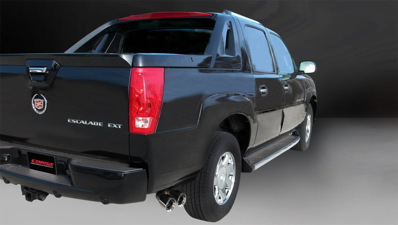 Corsa 02-06 Cadillac Escalade ESV 6.0L V8 Polished Sport Cat-Back Exhaust - 14222