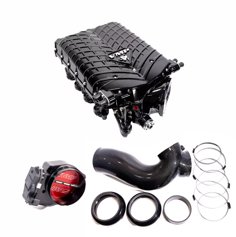 VMP Gen 6 3.0 L Supercharger Stage 4 Kit '24-25 Mustang 5.0 L - WK-2640-S4-30-VMP for 2024-2026 Ford Mustang - front view
