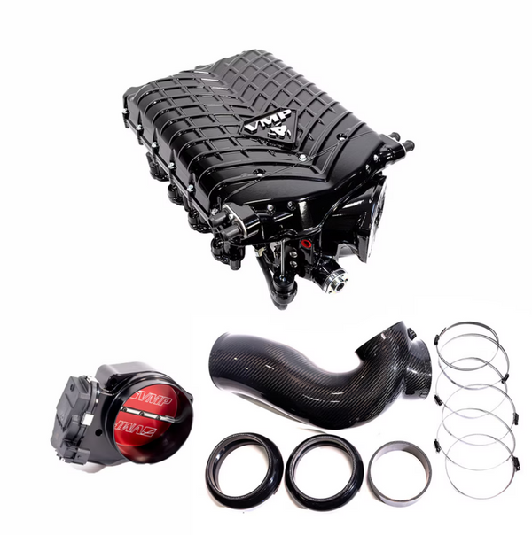 VMP Gen 6 3.0 L Supercharger Stage 4 Kit '24-25 Mustang 5.0 L - WK-2640-S4-30-VMP for 2024-2026 Ford Mustang - front view