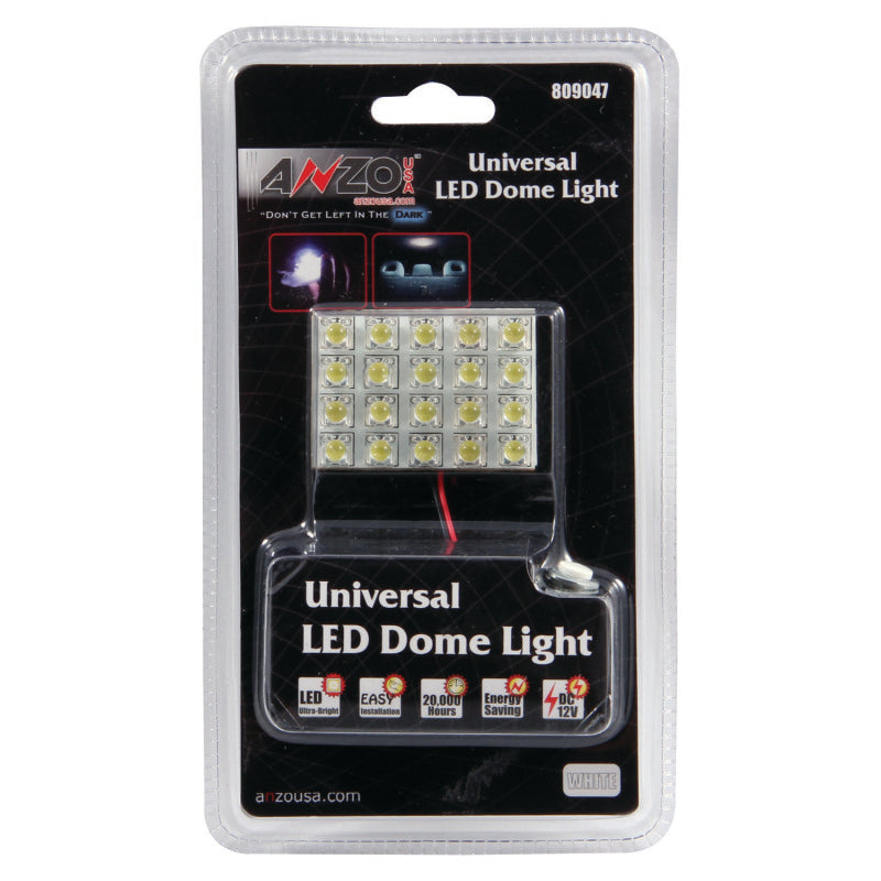 ANZO LED Dome Light Universal LED Dome Light - High Powered LED Universal 2in x 1.5in - 809047