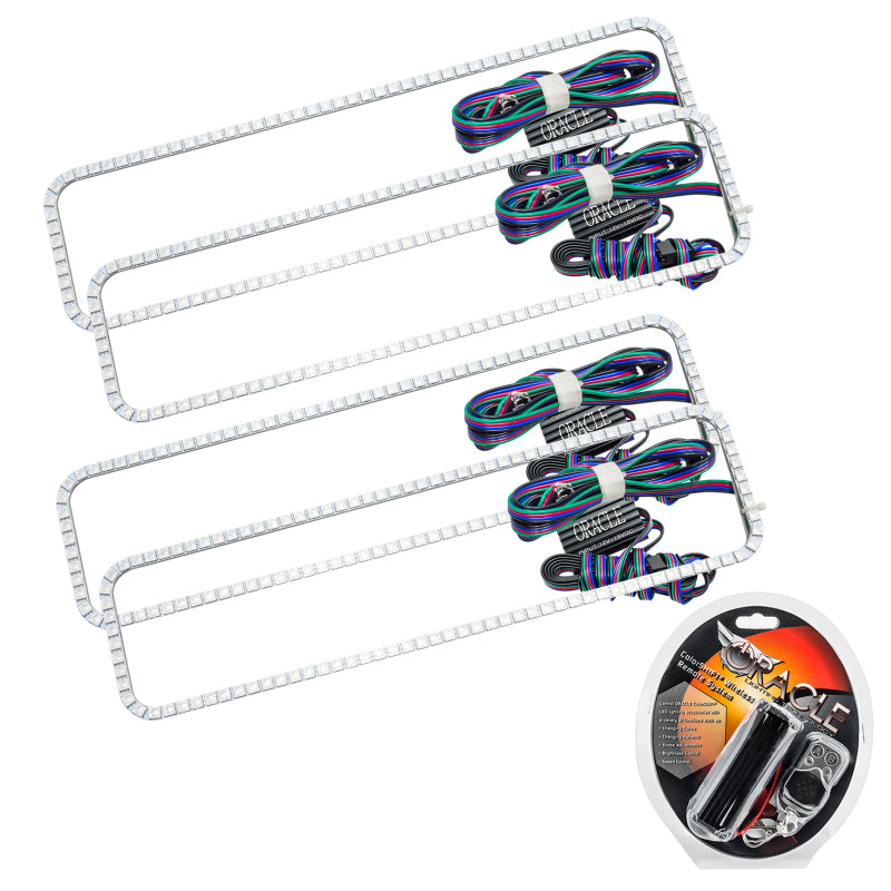 Oracle Chevrolet Blazer 92-94 Dual Halo Kit - ColorSHIFT SEE WARRANTY - 2278-330