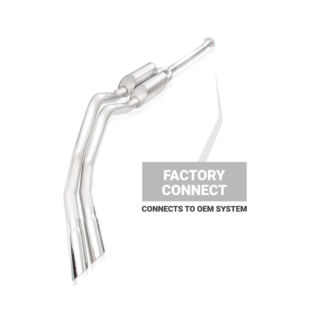 Stainless Works - 2021-2025 F-150 5.0L Catback Kits: Legend/Redline Series Factory Connect - FT21CBYL