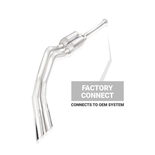 Stainless Works - 2015-20 F-150 5.0L Catback Kits: Legend/Redline Series Factory Connect - FT18CBYL